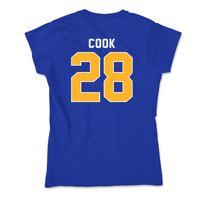 Pittsburgh - NCAA Football : Justin Cook - Soft Style Women’s T-Shirt-1