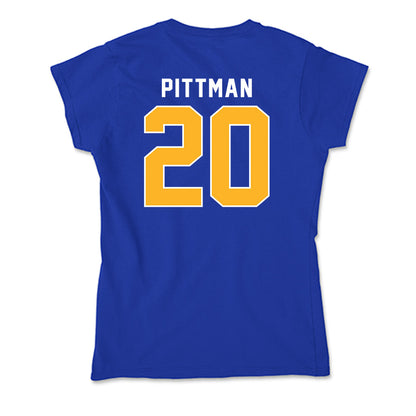 Pittsburgh - NCAA Football : Joshua Pittman - Soft Style Women’s T-Shirt-1