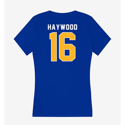 Pittsburgh - NCAA Women's Lacrosse : Amelia Haywood - Women's V-Neck T-Shirt-1