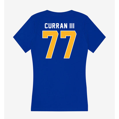 Pittsburgh - NCAA Football : John Curran III - Women's V-Neck T-Shirt-1