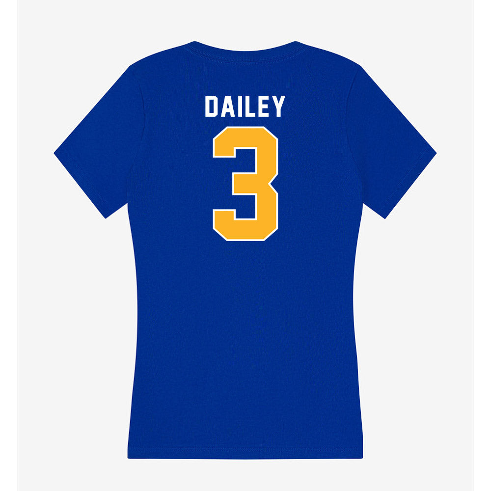 Pittsburgh - NCAA Women's Volleyball : Jordyn Dailey - Women's V-Neck T-Shirt-1