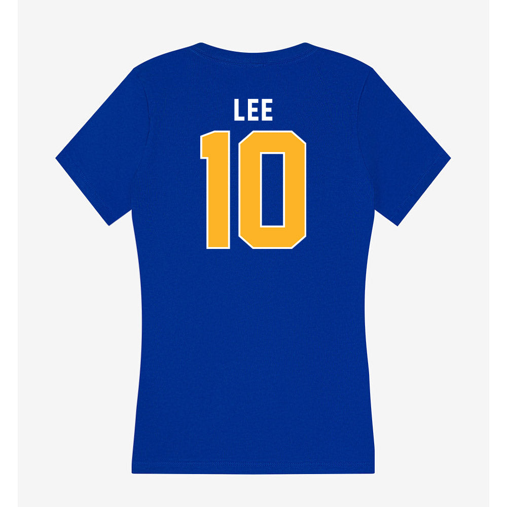 Pittsburgh - NCAA Football : Censere Lee - Women's V-Neck T-Shirt-1