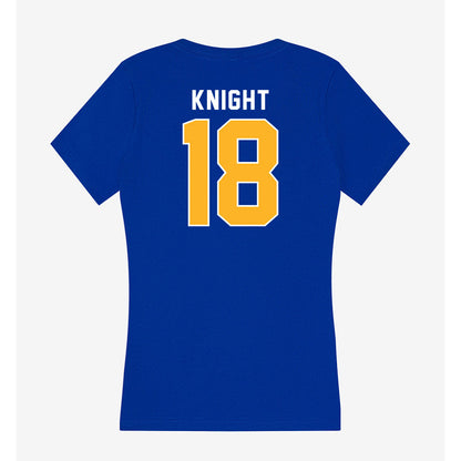 Pittsburgh - NCAA Football : Malik Knight - Women's V-Neck T-Shirt-1