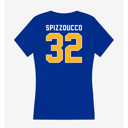 Pittsburgh - NCAA Baseball : Vincent Spizzoucco - Women's V-Neck T-Shirt-1