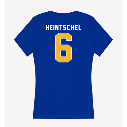 Pittsburgh - NCAA Football : Mason Heintschel - Women's V-Neck T-Shirt-1