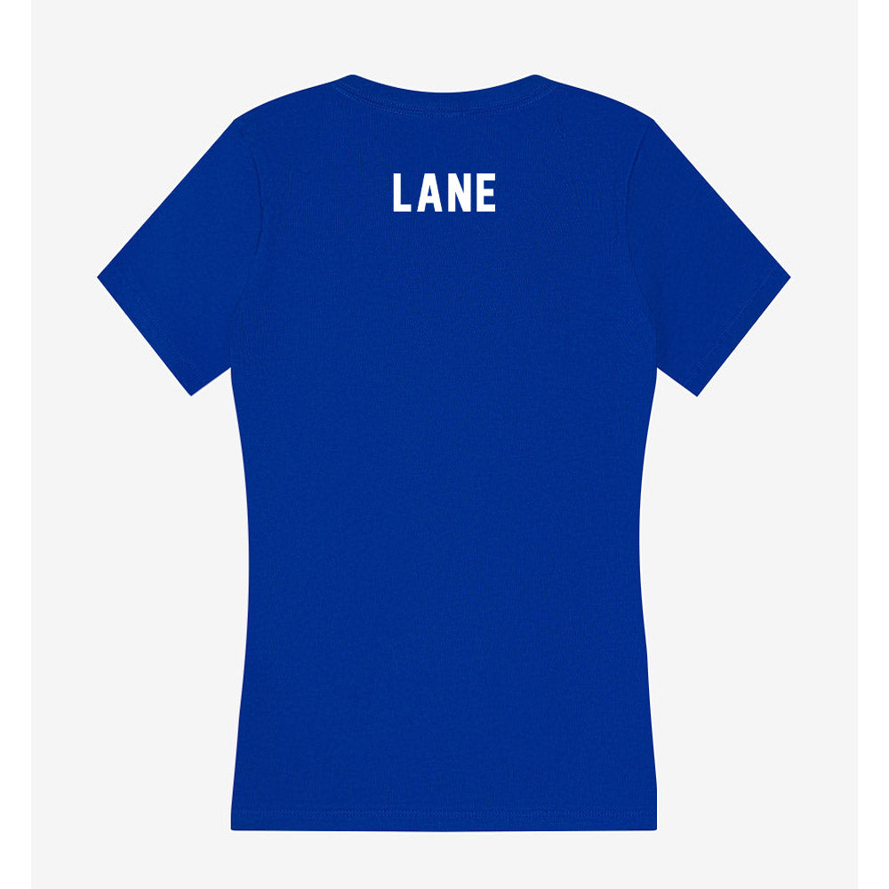 Pittsburgh - NCAA Women's Track & Field : Endeyah Lane - Women's V-Neck T-Shirt-1