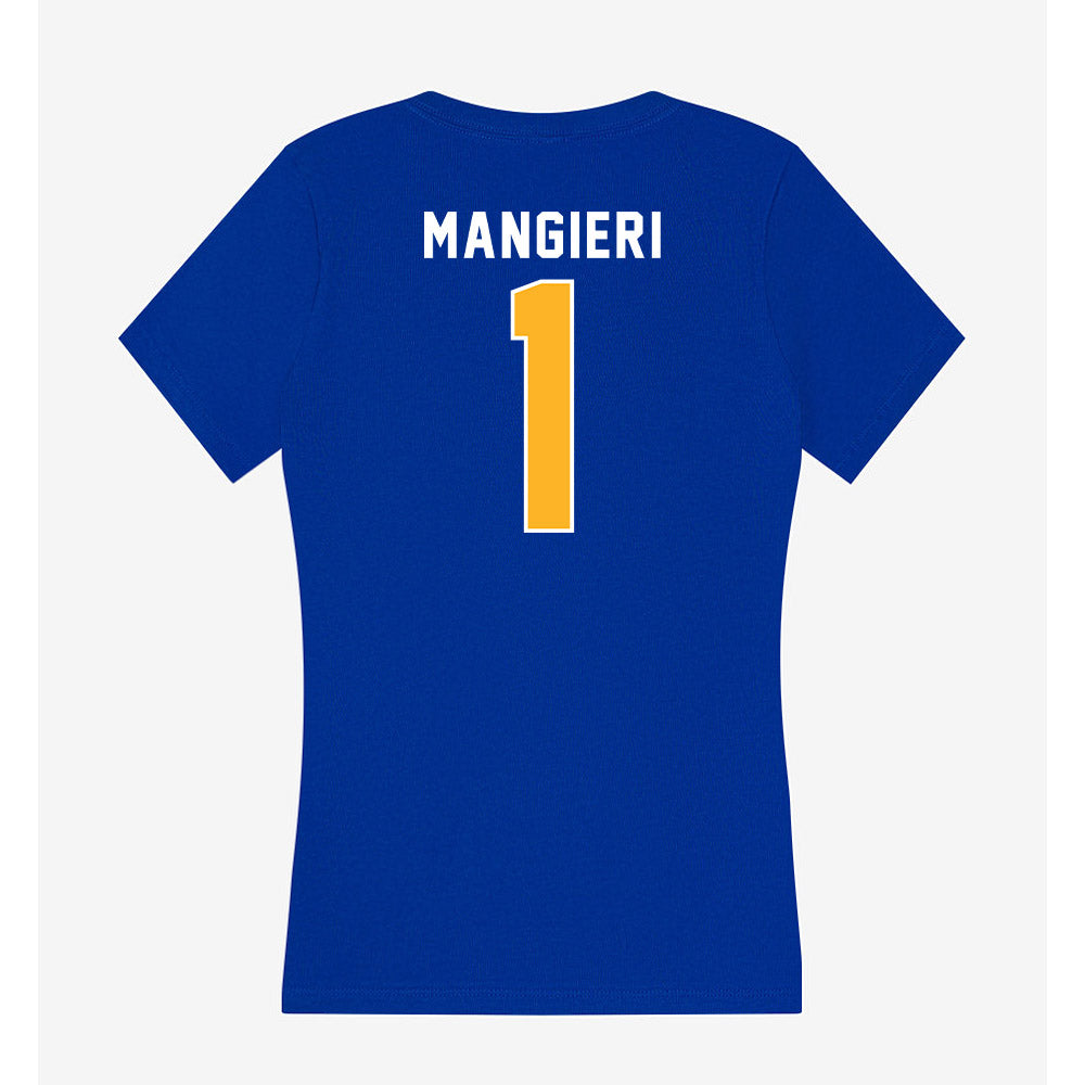 Pittsburgh - NCAA Softball : Keara Mangieri - Women's V-Neck T-Shirt-1