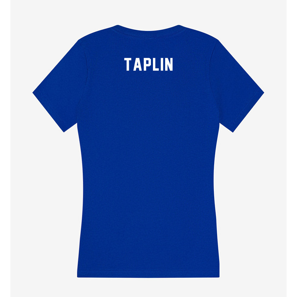 Pittsburgh - NCAA Women's Gymnastics : Ty Taplin - Women's V-Neck T-Shirt-1
