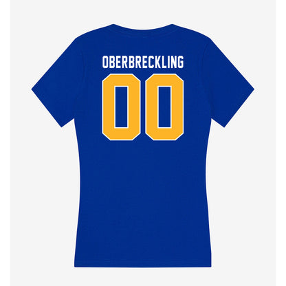 Pittsburgh - NCAA Softball : Addison Oberbreckling - Women's V-Neck T-Shirt-1