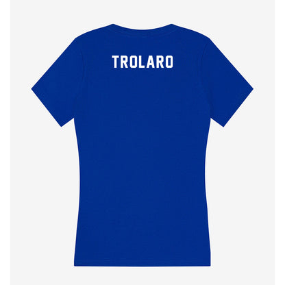Pittsburgh - NCAA Cheerleading : Allie Trolaro - Women's V-Neck T-Shirt-1