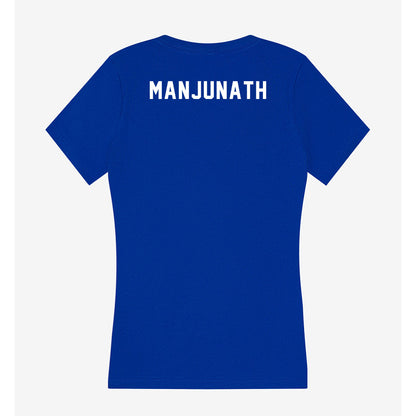 Pittsburgh - NCAA Cheerleading : Arjun Manjunath - Women's V-Neck T-Shirt-1