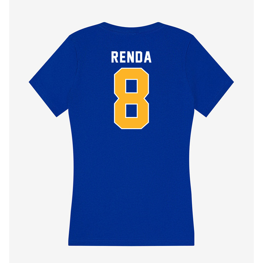 Pittsburgh - NCAA Football : Angelo Renda - Women's V-Neck T-Shirt-1