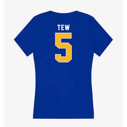 Pittsburgh - NCAA Women's Soccer : Maci Tew - Women's V-Neck T-Shirt-1
