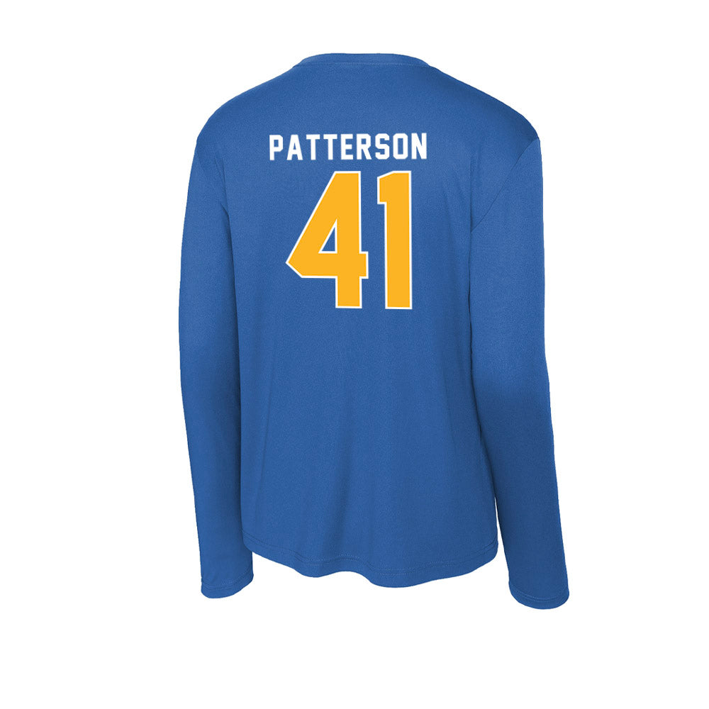 Pittsburgh - NCAA Football : Isaac Patterson - Activewear Long Sleeve T-Shirt-1