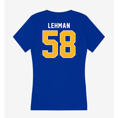Pittsburgh - NCAA Football : Reston Lehman - Women's V-Neck T-Shirt-1