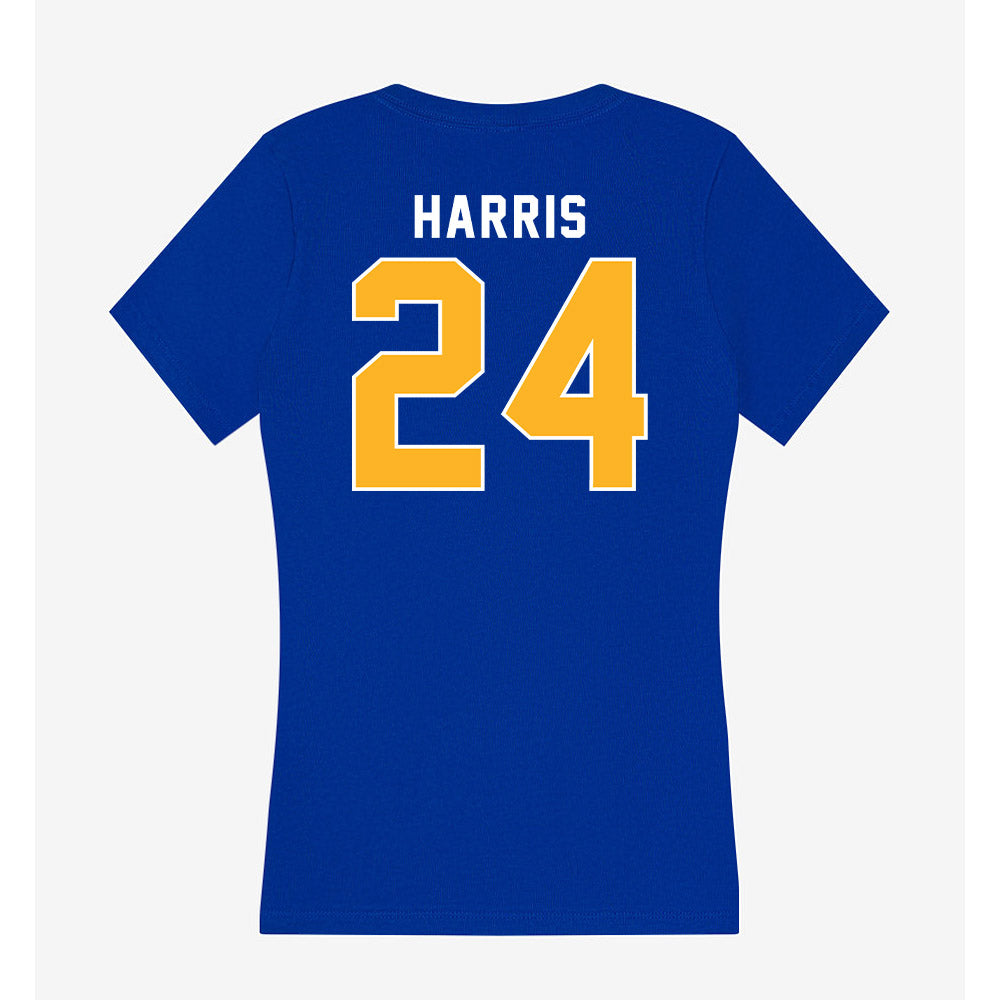 Pittsburgh - NCAA Softball : Payton Harris - Women's V-Neck T-Shirt-1