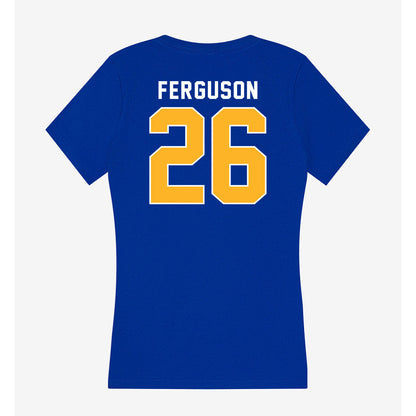 Pittsburgh - NCAA Football : Damon Ferguson - Women's V-Neck T-Shirt-1