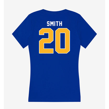 Pittsburgh - NCAA Football : synkwan smith - Women's V-Neck T-Shirt-1