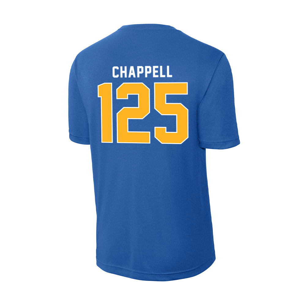 Pittsburgh - NCAA Wrestling : Tyler Chappell - Activewear T-Shirt-1