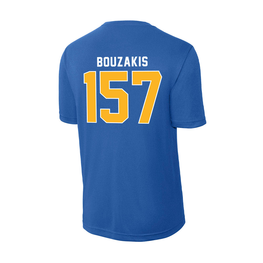 Pittsburgh - NCAA Wrestling : Vince Bouzakis - Activewear T-Shirt-1