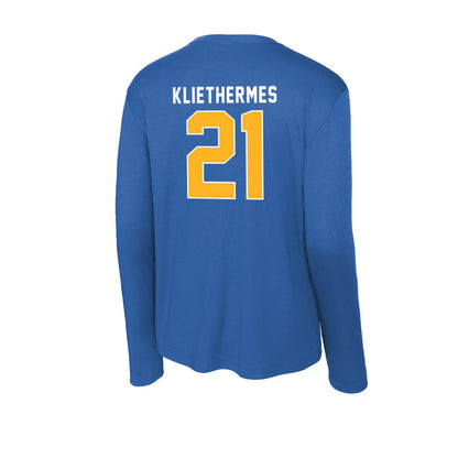 Pittsburgh - NCAA Softball : Mia Kliethermes - Activewear Long Sleeve T-Shirt-1
