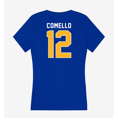 Pittsburgh - NCAA Women's Lacrosse : Lilly Comello - Women's V-Neck T-Shirt-1