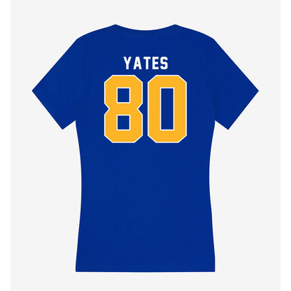 Pittsburgh - NCAA Football : Bryce Yates - Women's V-Neck T-Shirt-1