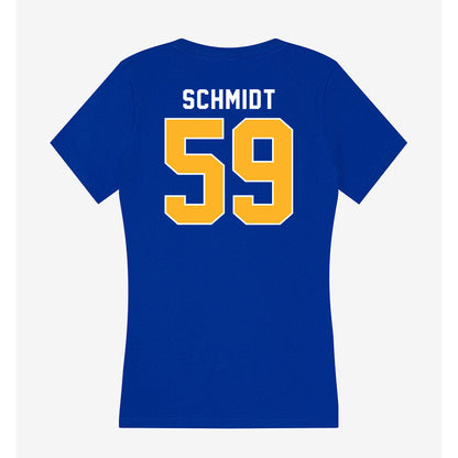 Pittsburgh - NCAA Football : Justin Schmidt - Women's V-Neck T-Shirt-1