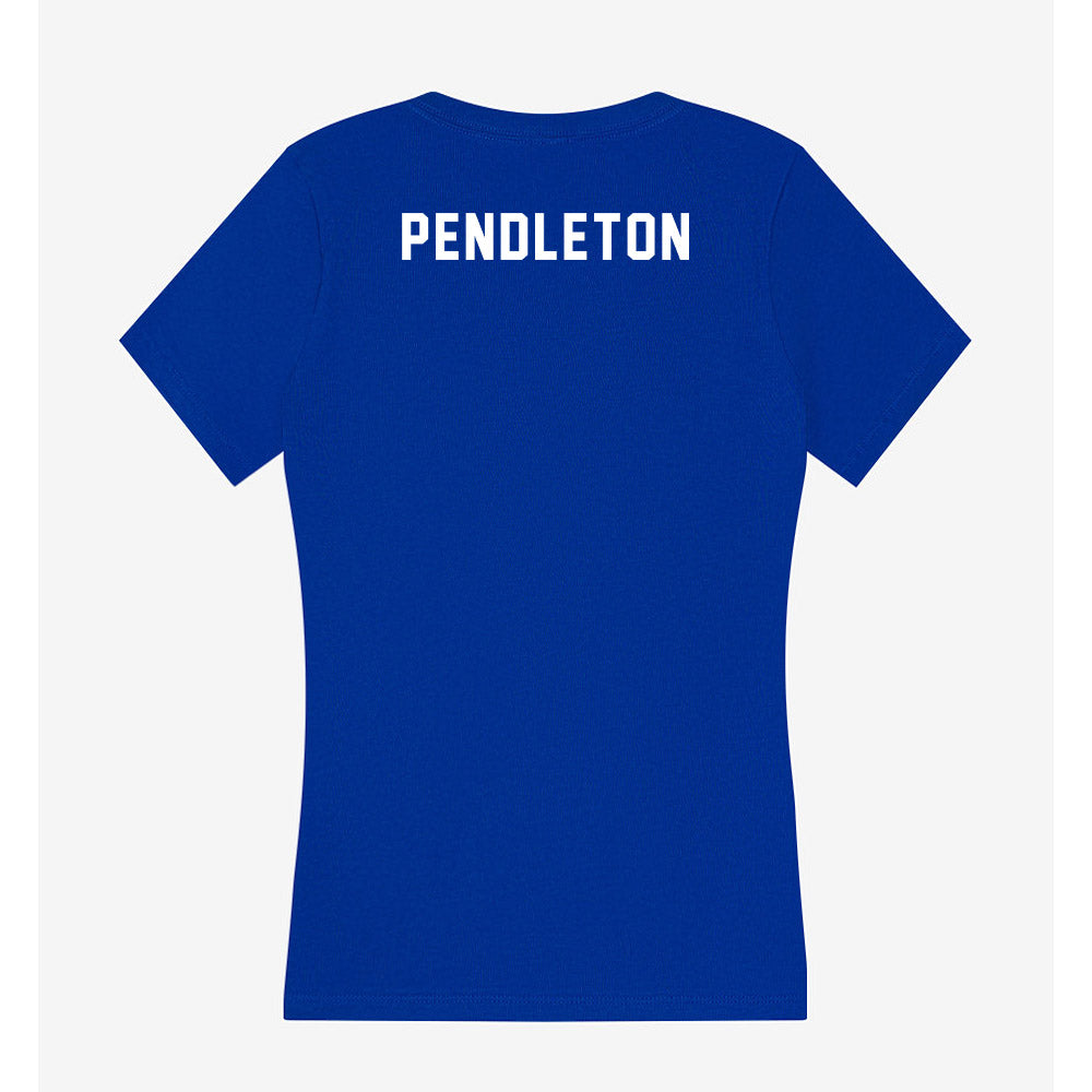 Pittsburgh - NCAA Men's Soccer : Ethan Pendleton - Women's V-Neck T-Shirt-1