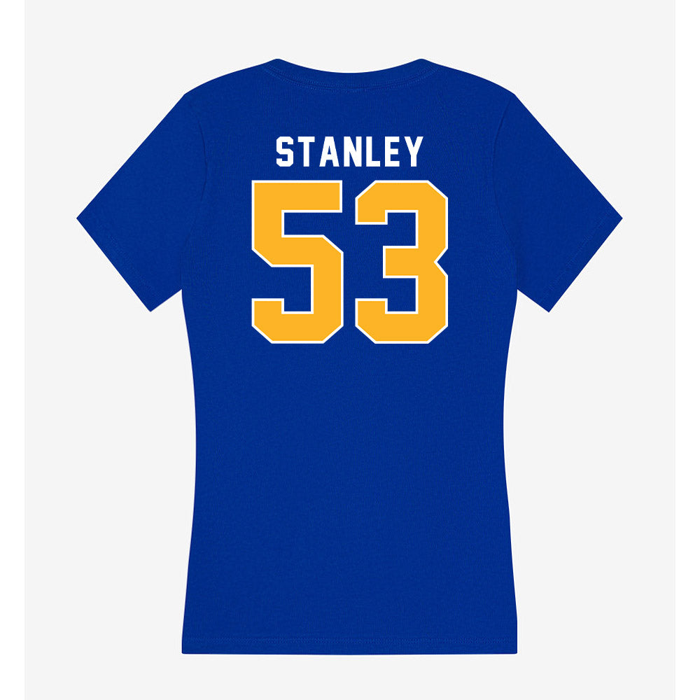 Pittsburgh - NCAA Football : Kendall Stanley - Women's V-Neck T-Shirt-1