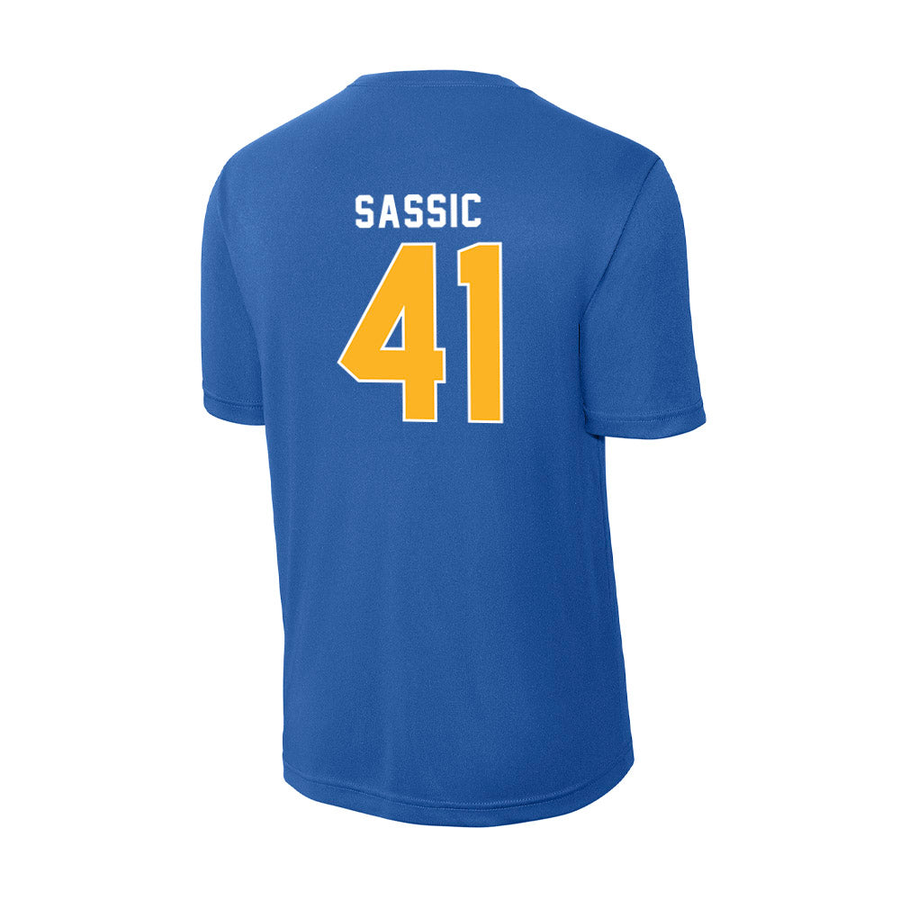 Pittsburgh - NCAA Football : Jake Sassic - Activewear T-Shirt-1
