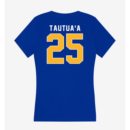 Pittsburgh - NCAA Women's Volleyball : Haiti Tautua'a - Women's V-Neck T-Shirt-1