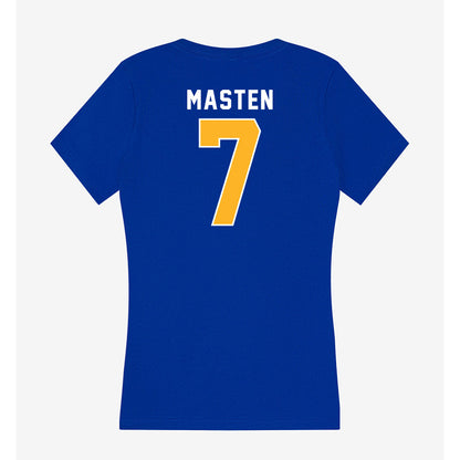 Pittsburgh - NCAA Women's Volleyball : Izzy Masten - Women's V-Neck T-Shirt-1