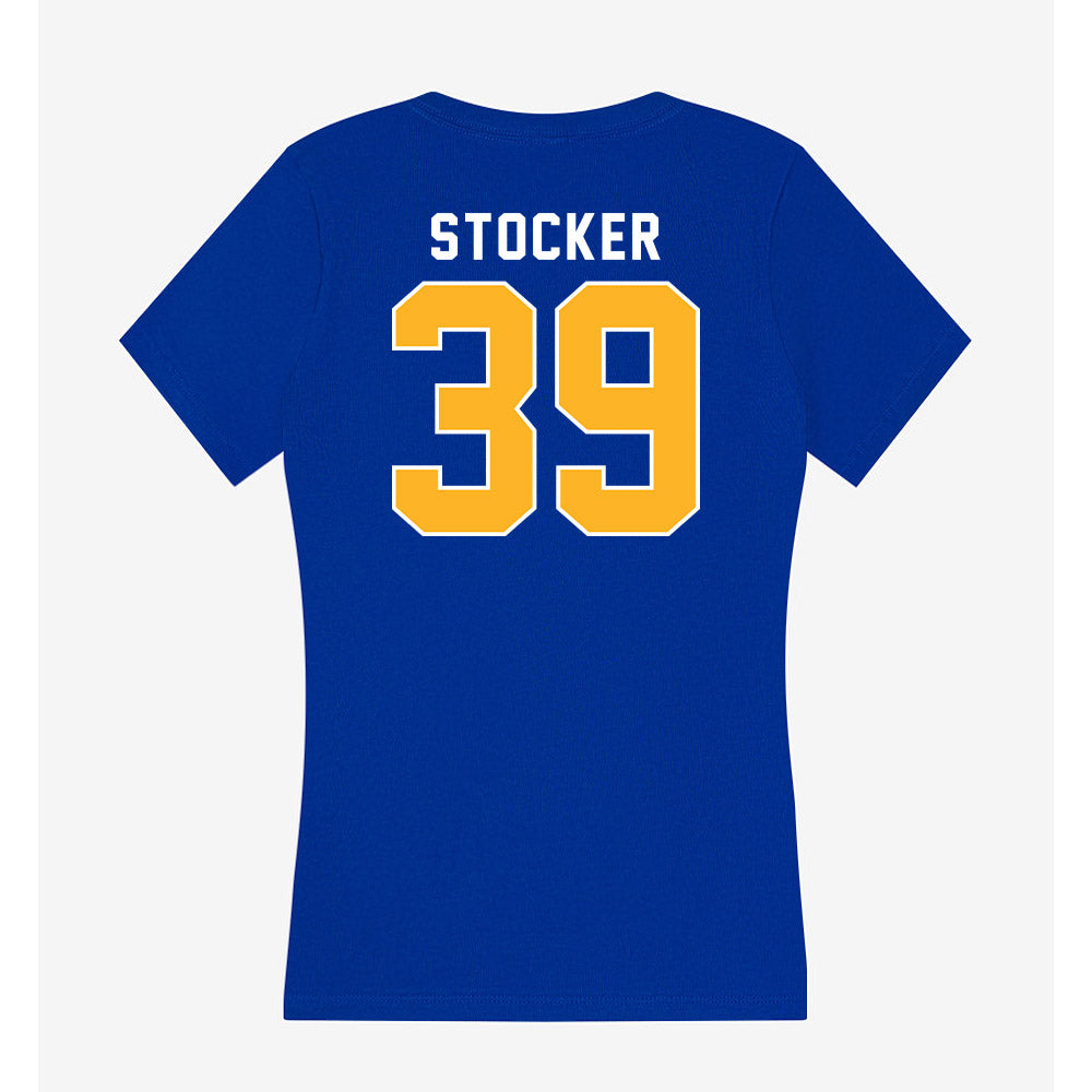 Pittsburgh - NCAA Football : DAngelo Stocker - Women's V-Neck T-Shirt-1