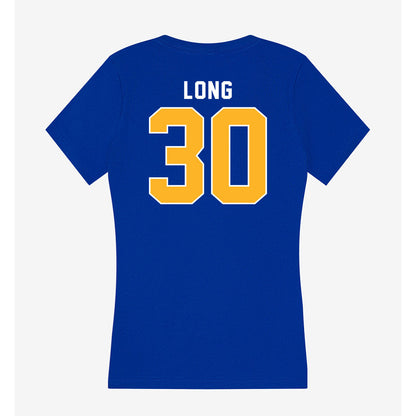 Pittsburgh - NCAA Softball : Amelia Long - Women's V-Neck T-Shirt-1