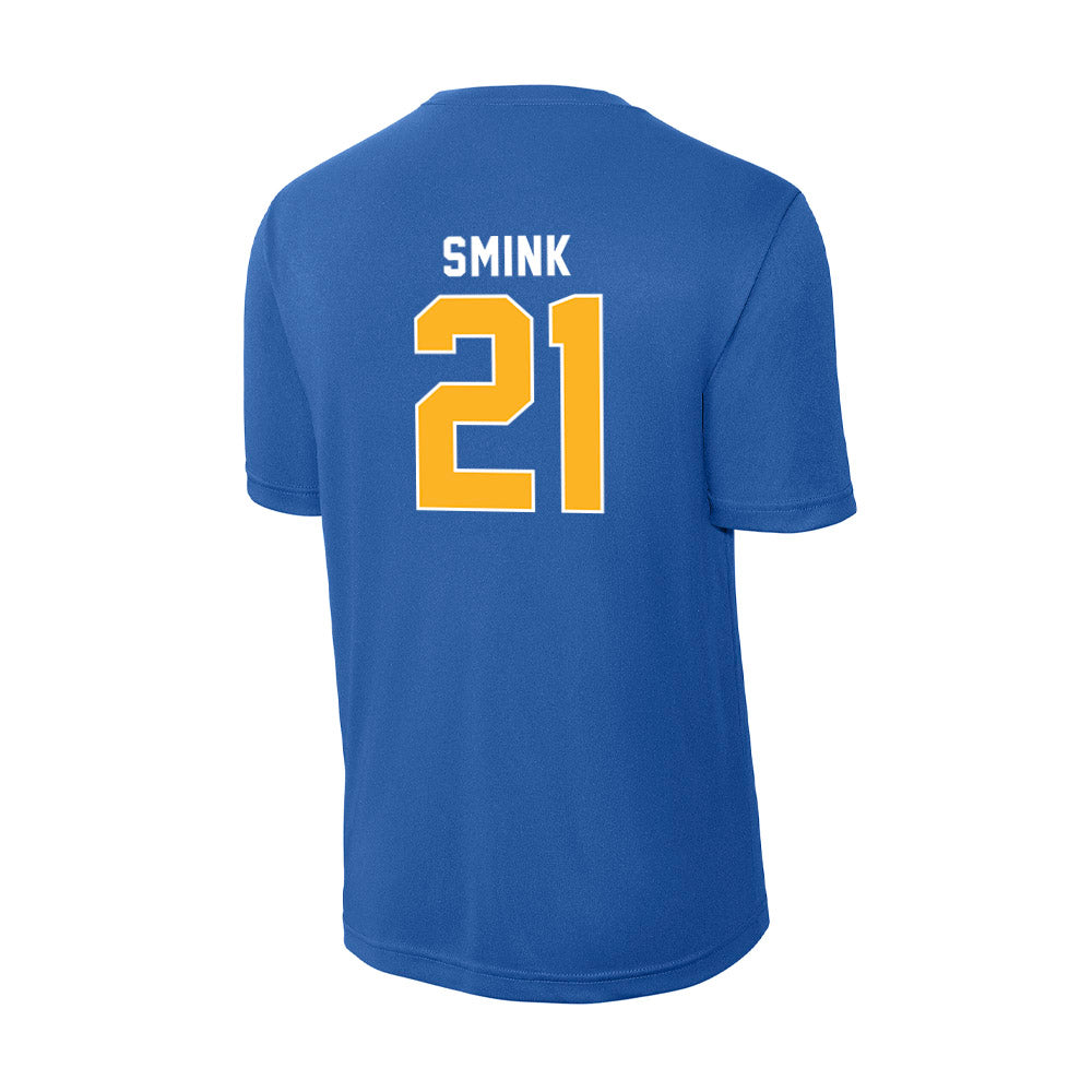 Pittsburgh - NCAA Baseball : Eddie Smink - Activewear T-Shirt-1