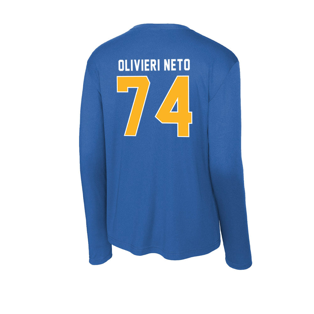 Pittsburgh - NCAA Football : Ernesto Olivieri Neto - Activewear Long Sleeve T-Shirt-1