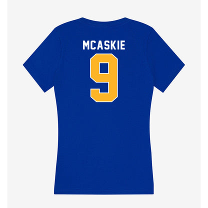 Pittsburgh - NCAA Baseball : Aidan McAskie - Women's V-Neck T-Shirt-1