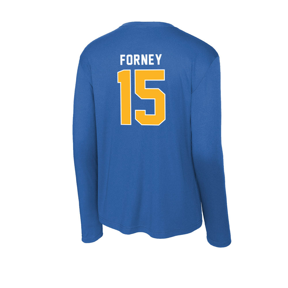 Pittsburgh - NCAA Football : Tony Forney - Activewear Long Sleeve T-Shirt-1