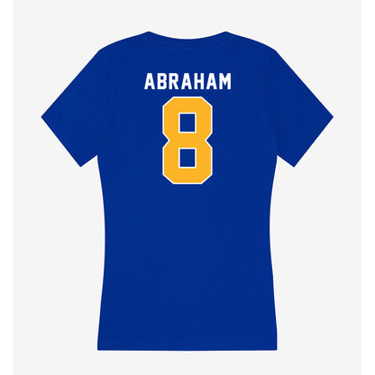 Pittsburgh - NCAA Women's Soccer : Lola Abraham - Women's V-Neck T-Shirt-1