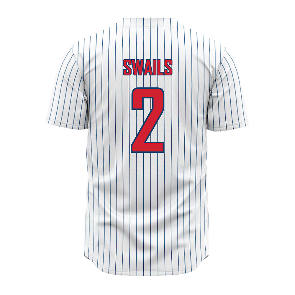Radford - NCAA Baseball : Tucker Swails - Pinstripe Jersey-1