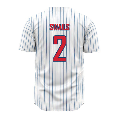 Radford - NCAA Baseball : Tucker Swails - Pinstripe Jersey-1