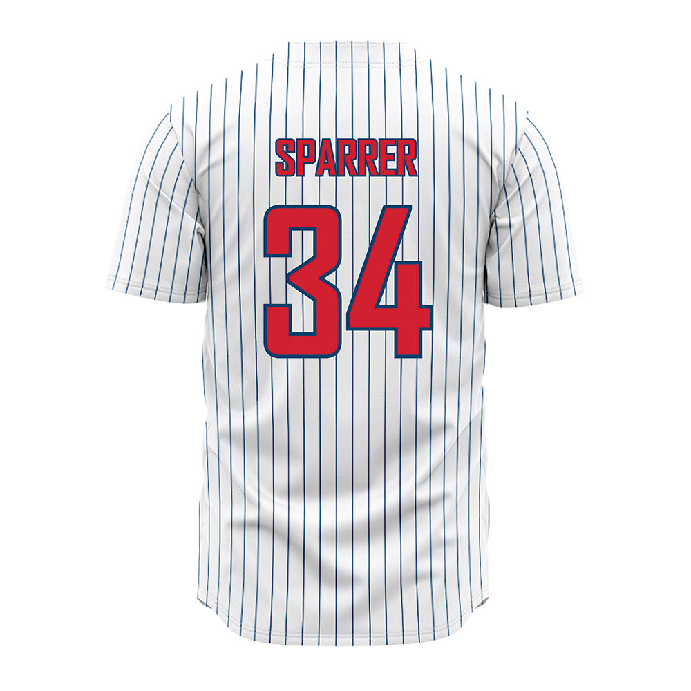 Radford - NCAA Baseball : Tyler Sparrer - Pinstripe Jersey-1