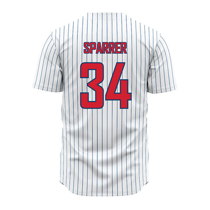 Radford - NCAA Baseball : Tyler Sparrer - Pinstripe Jersey-1