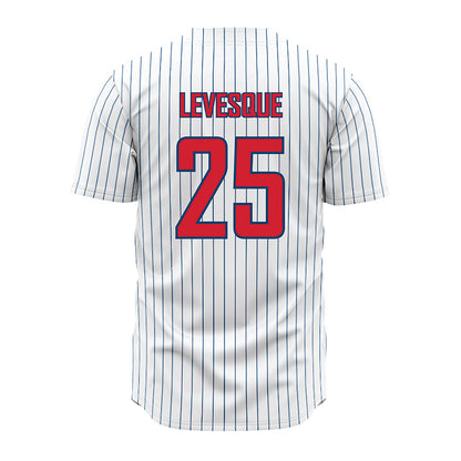 Radford - NCAA Baseball : Alex Levesque - Pinstripe Jersey-1