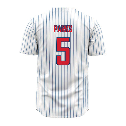 Radford - NCAA Baseball : Devin Parks - Pinstripe Jersey-1