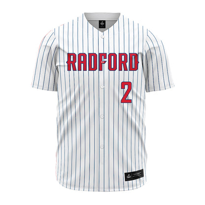 Radford - NCAA Baseball : Tucker Swails - Pinstripe Jersey-0