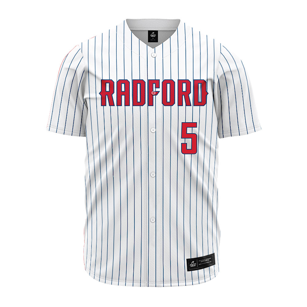 Radford - NCAA Baseball : Devin Parks - Pinstripe Jersey-0