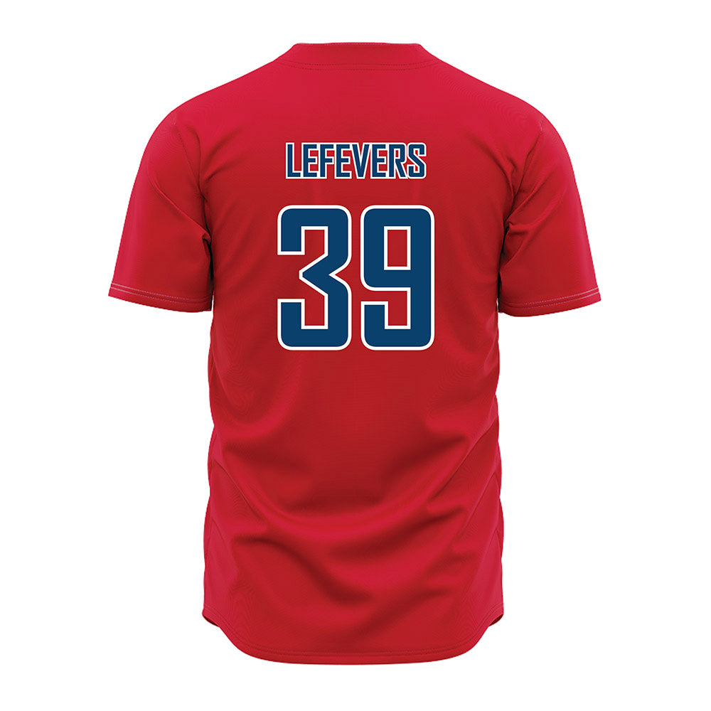 Radford - NCAA Baseball : Matthew Lefevers - Red Jersey