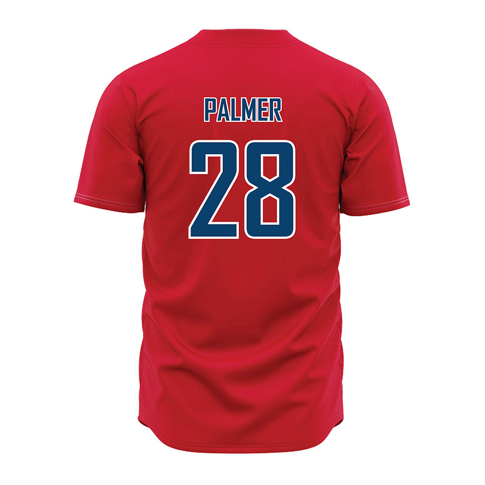 Radford - NCAA Baseball : Will Palmer - Red Jersey-1